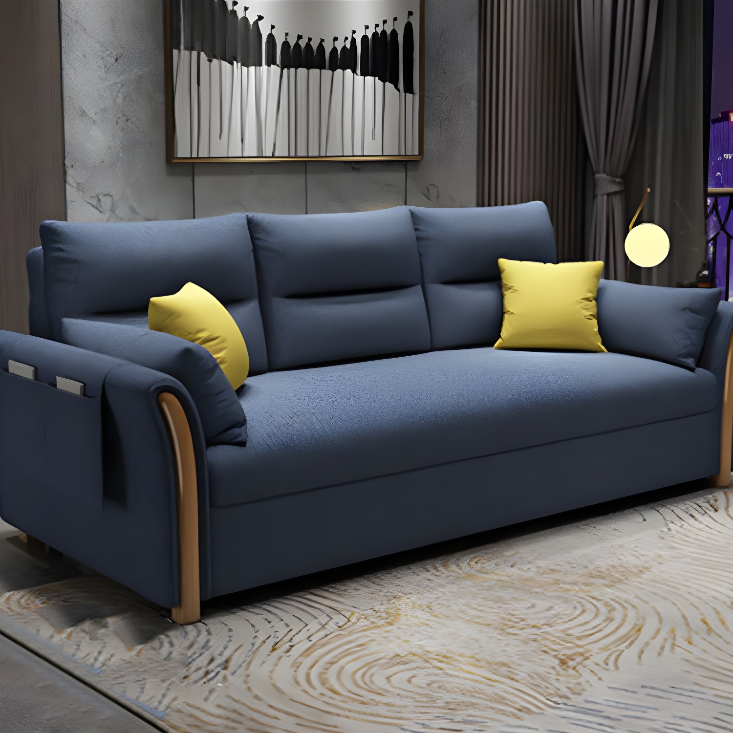 Flared Arm Sofa Bed | Ormau - image 3