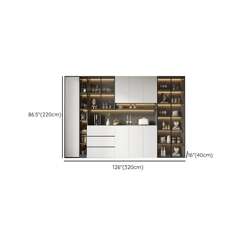 Modern White Buffet Cabinet | Ormau - image 30