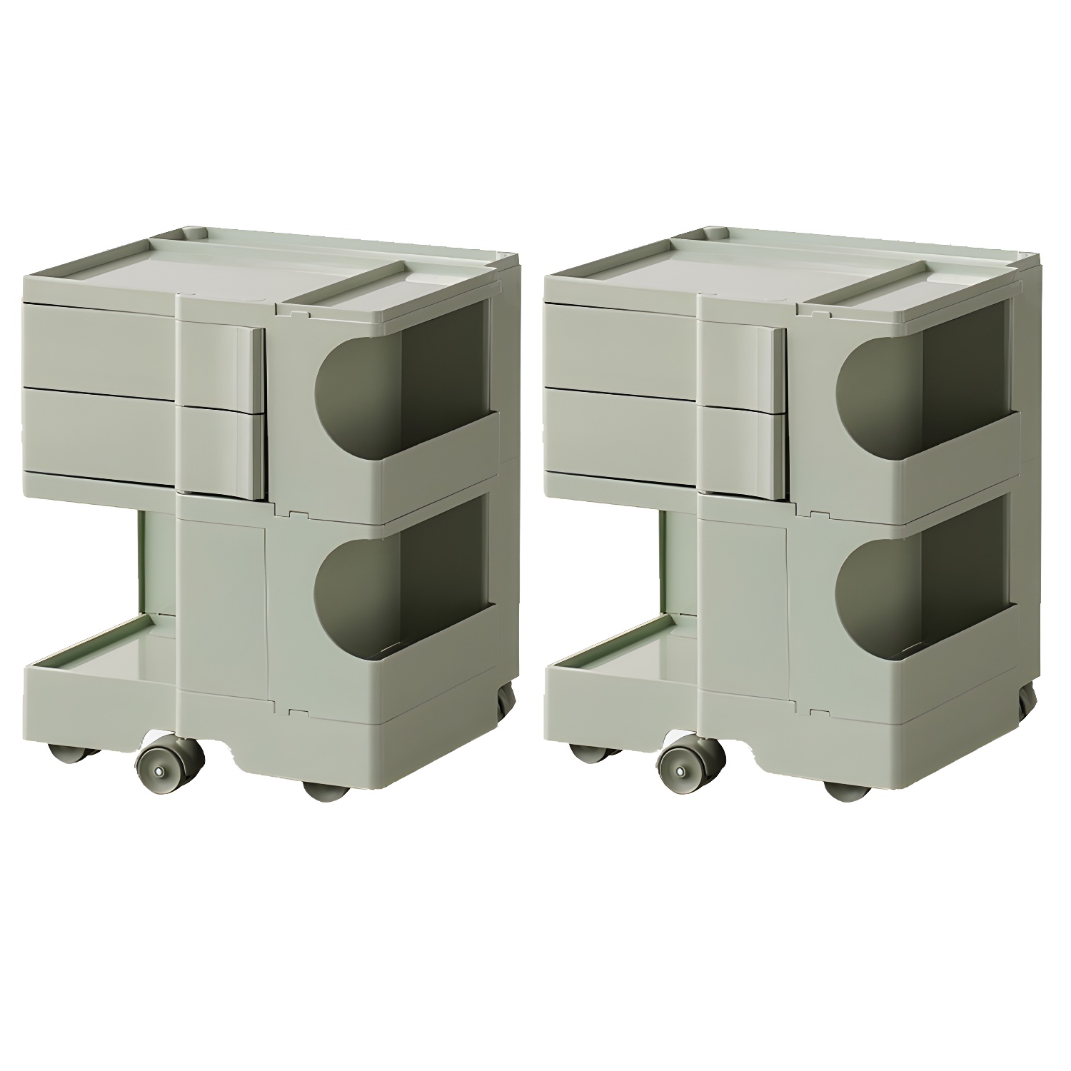 Modern Open Storage Nightstand | Ormau - image 35