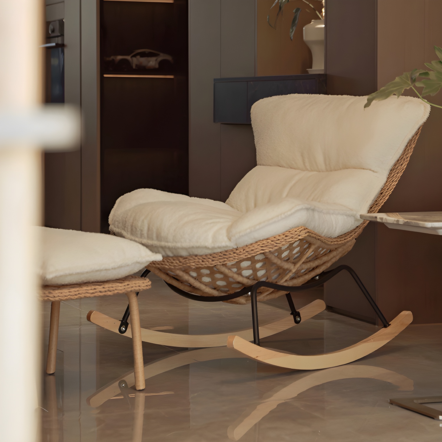 Rattan Rocker | Ormau - image 10