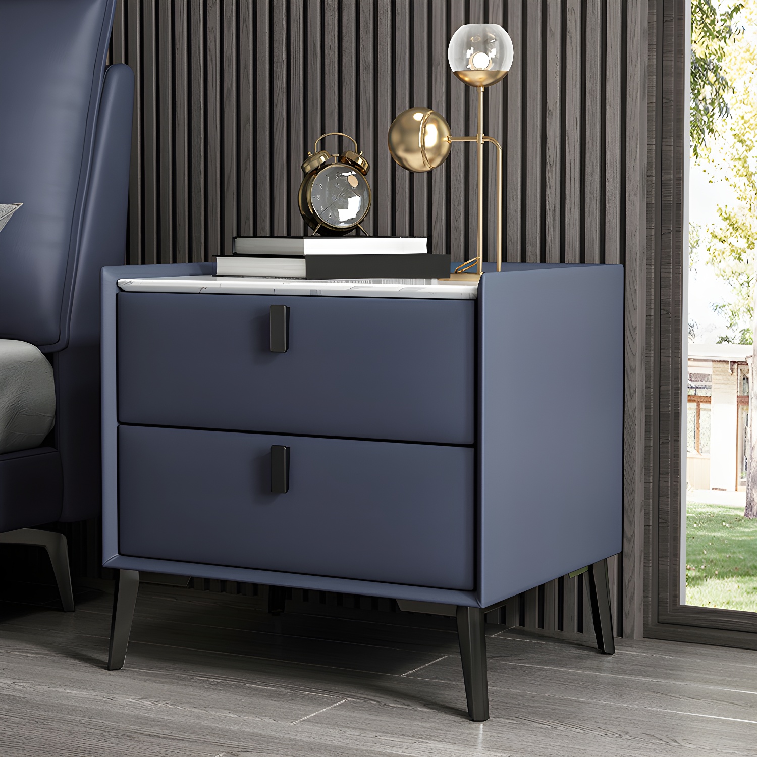 Modern Storage Nightstand | Ormau - image 7