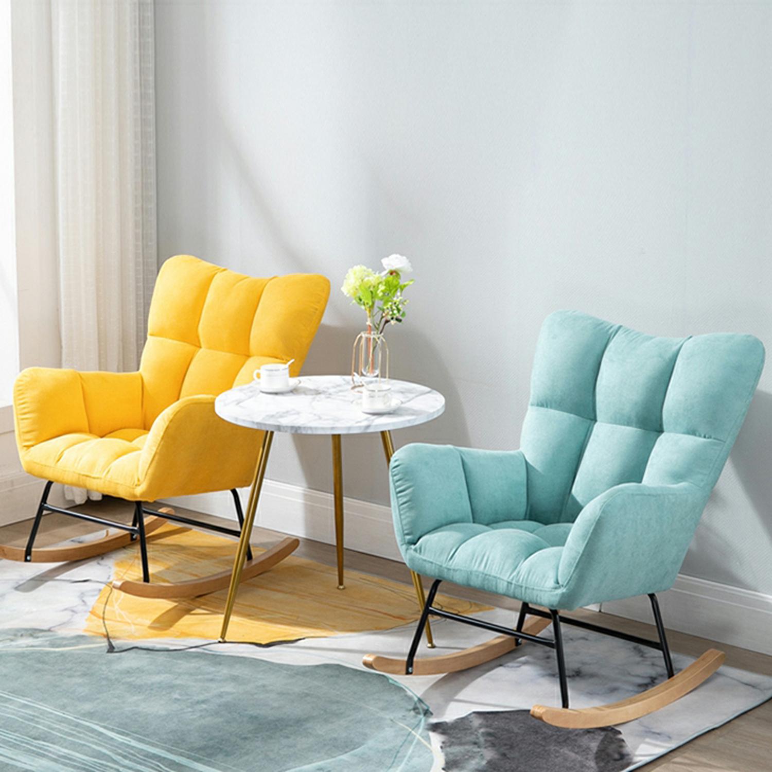 Tufted Rocking Chair | Ormau - image 14