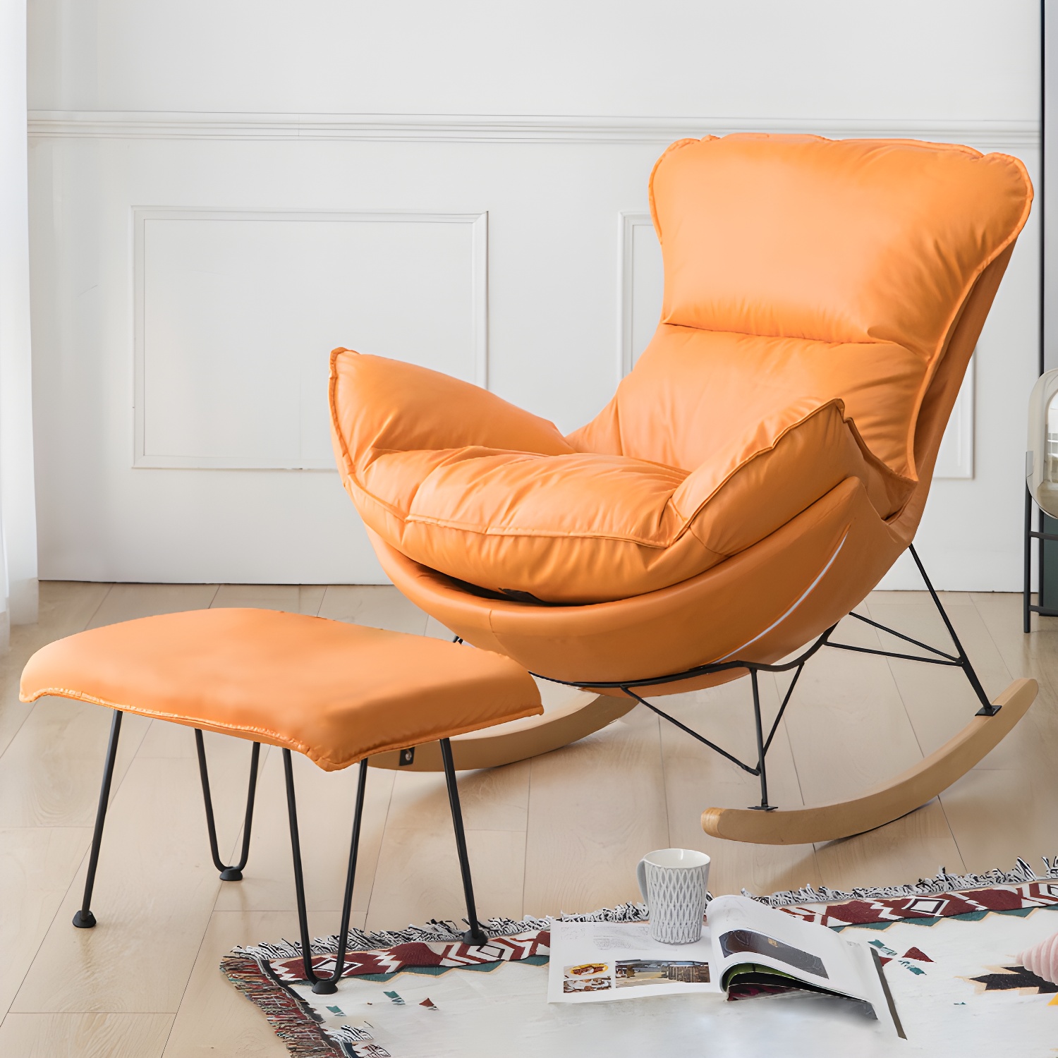 Upholstered Rocking Chair | Ormau - image 31