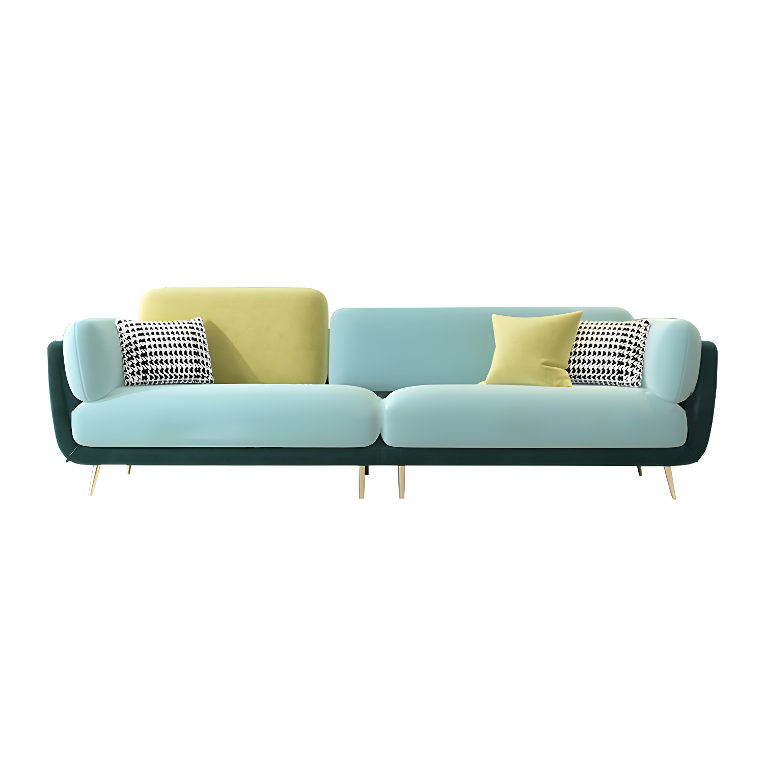 Modern Square Arm Sofa | Ormau - image 11