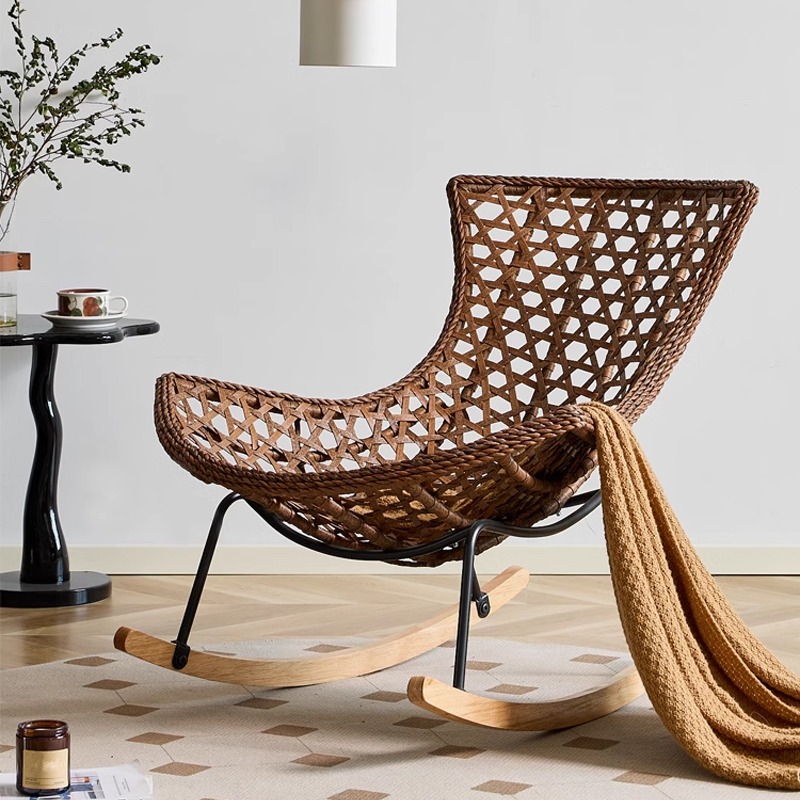 Wicker Rocking Chair | Ormau - image 8