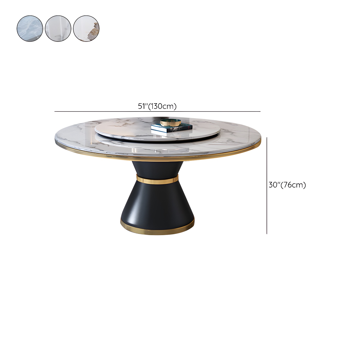 Glam Round Dining Set | Ormau - image 13