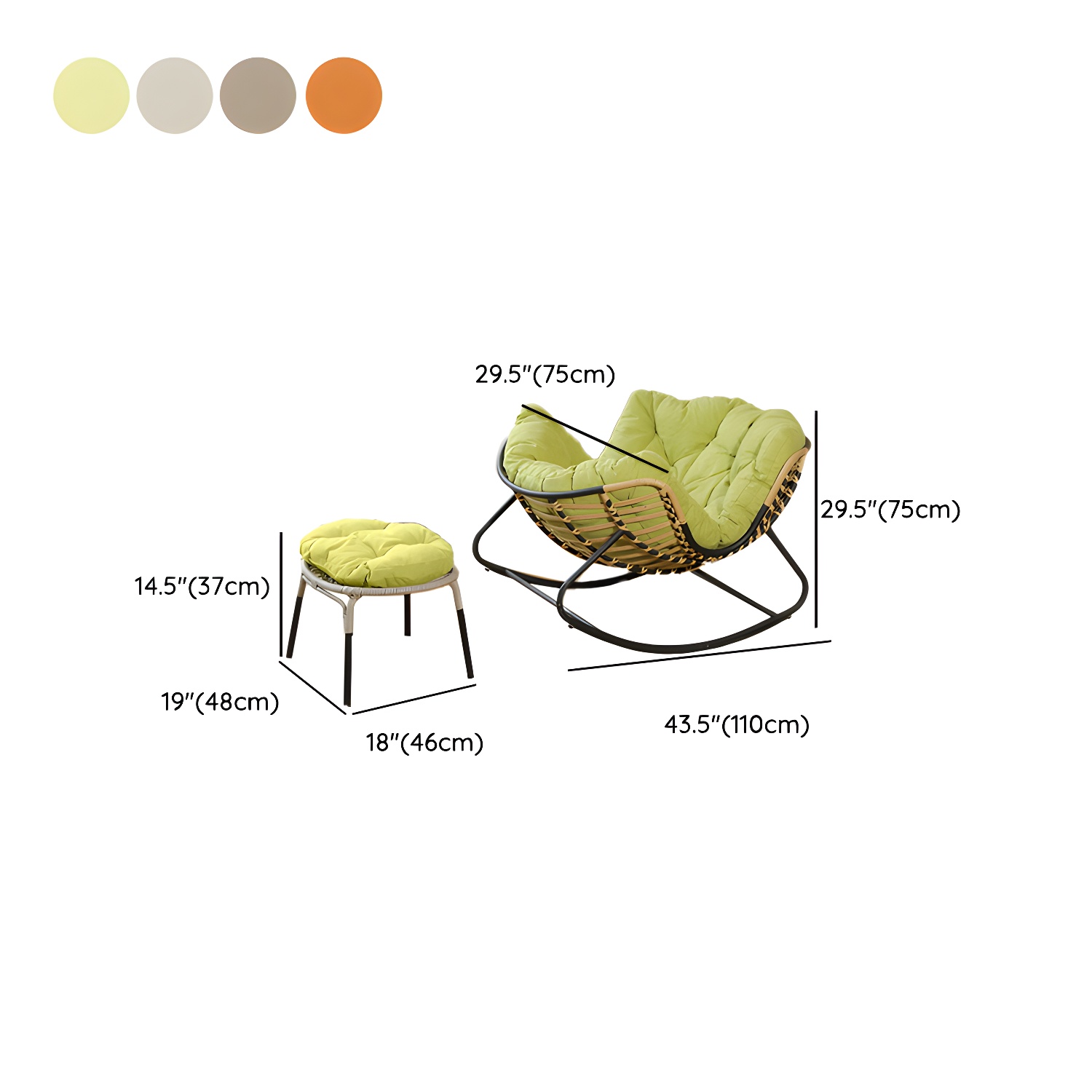 Modern Rocking Chair | Ormau - image 15