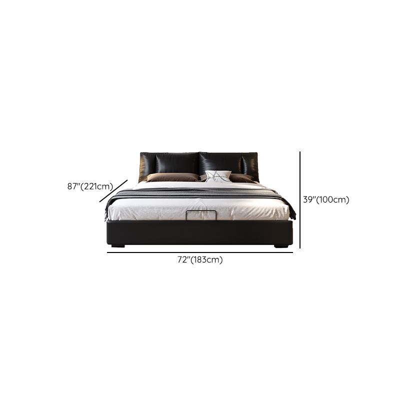 Down Upholstered Storage Bed | Ormau - image 9