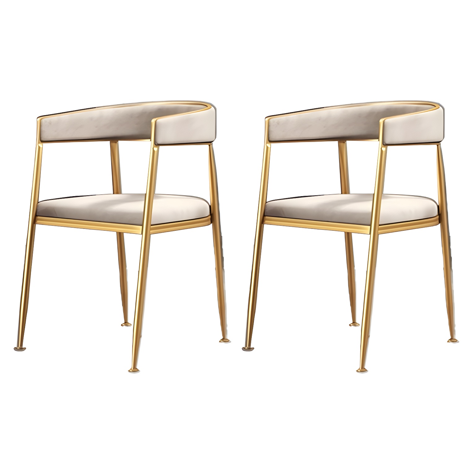 Glam Gold Arm Chair | Ormau - image 30
