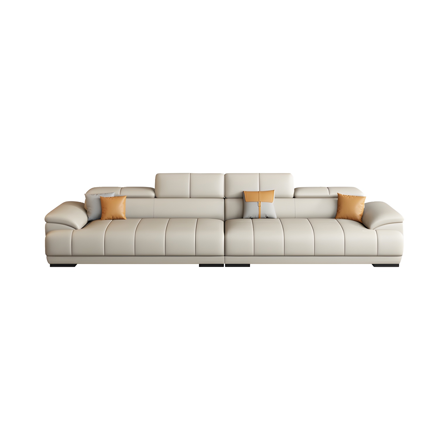 Elegant Leather Sectional | Ormau - image 5