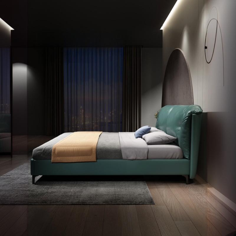 Solid Green Timber Bed | Ormau - image 4