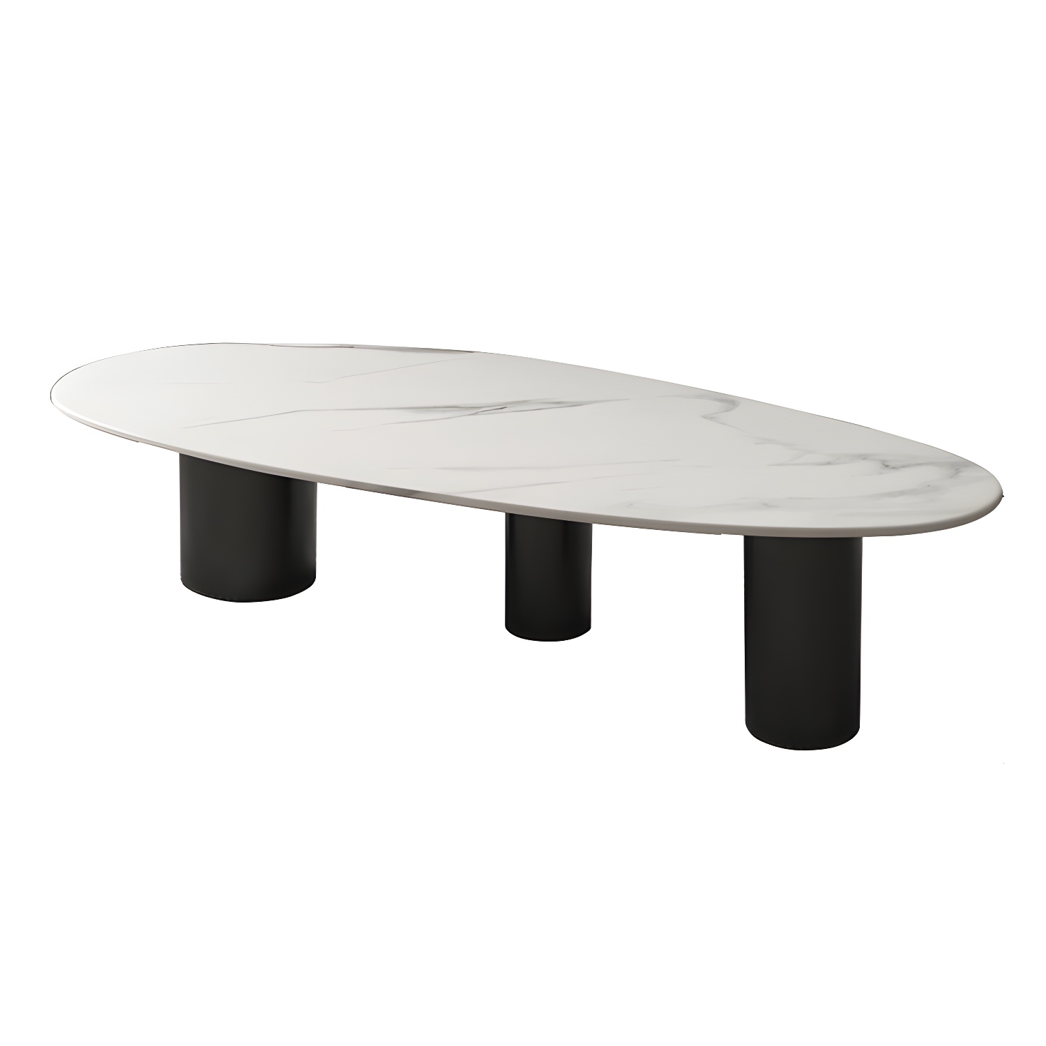 Elliptical Stone Coffee Table | Ormau - image 5
