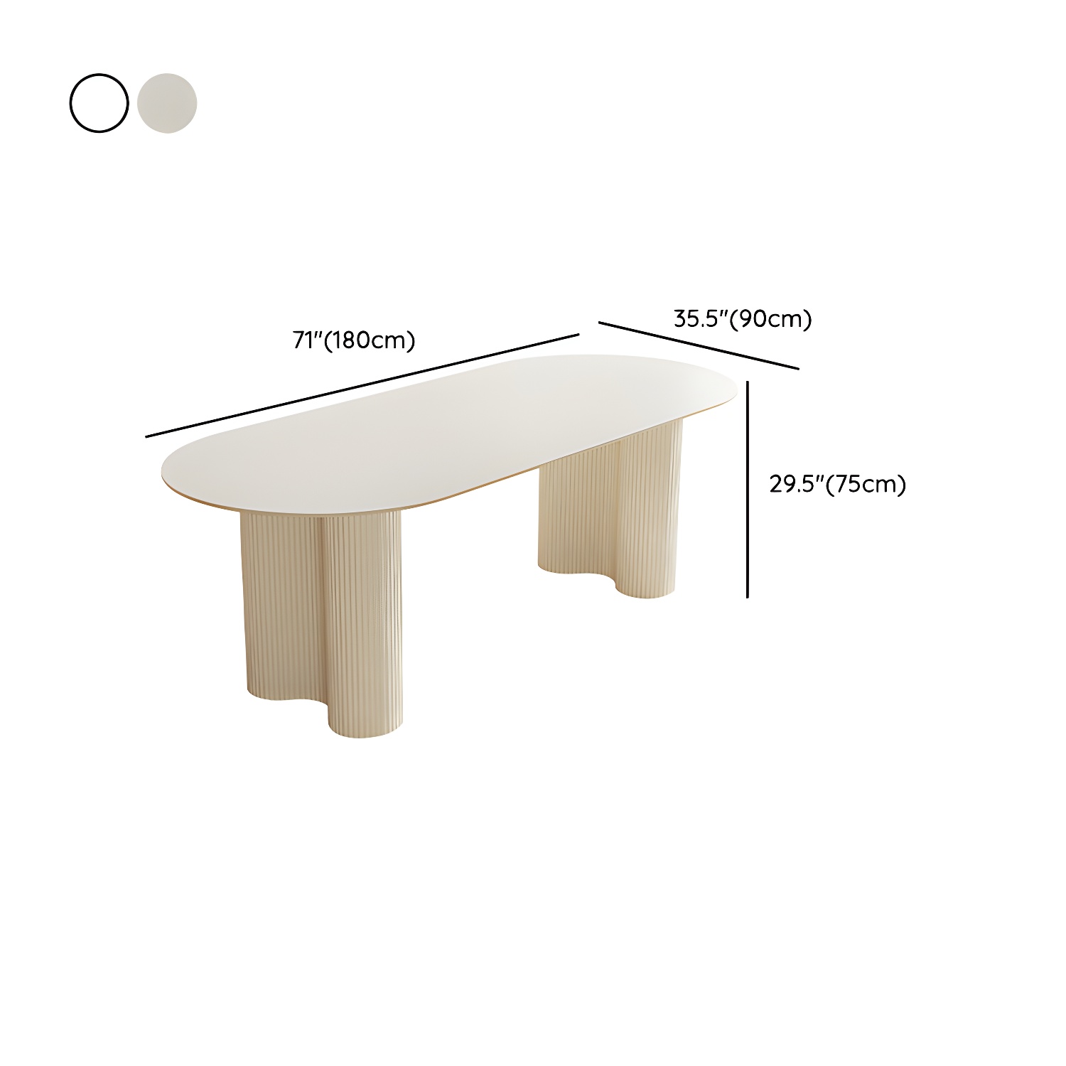 Free Form Stone Dining Table | Ormau - image 15