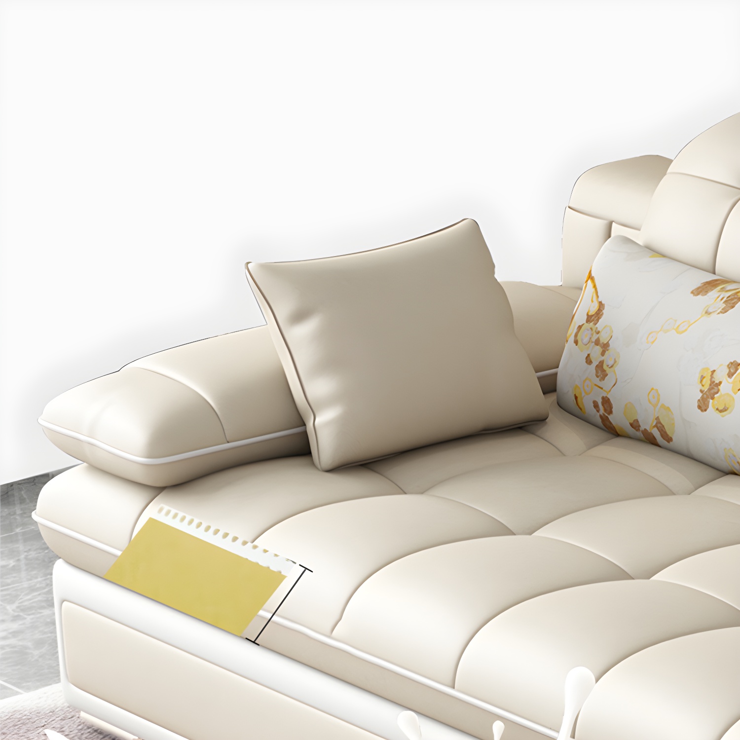 Pillow Top Sectional Sofa | Ormau - image 10