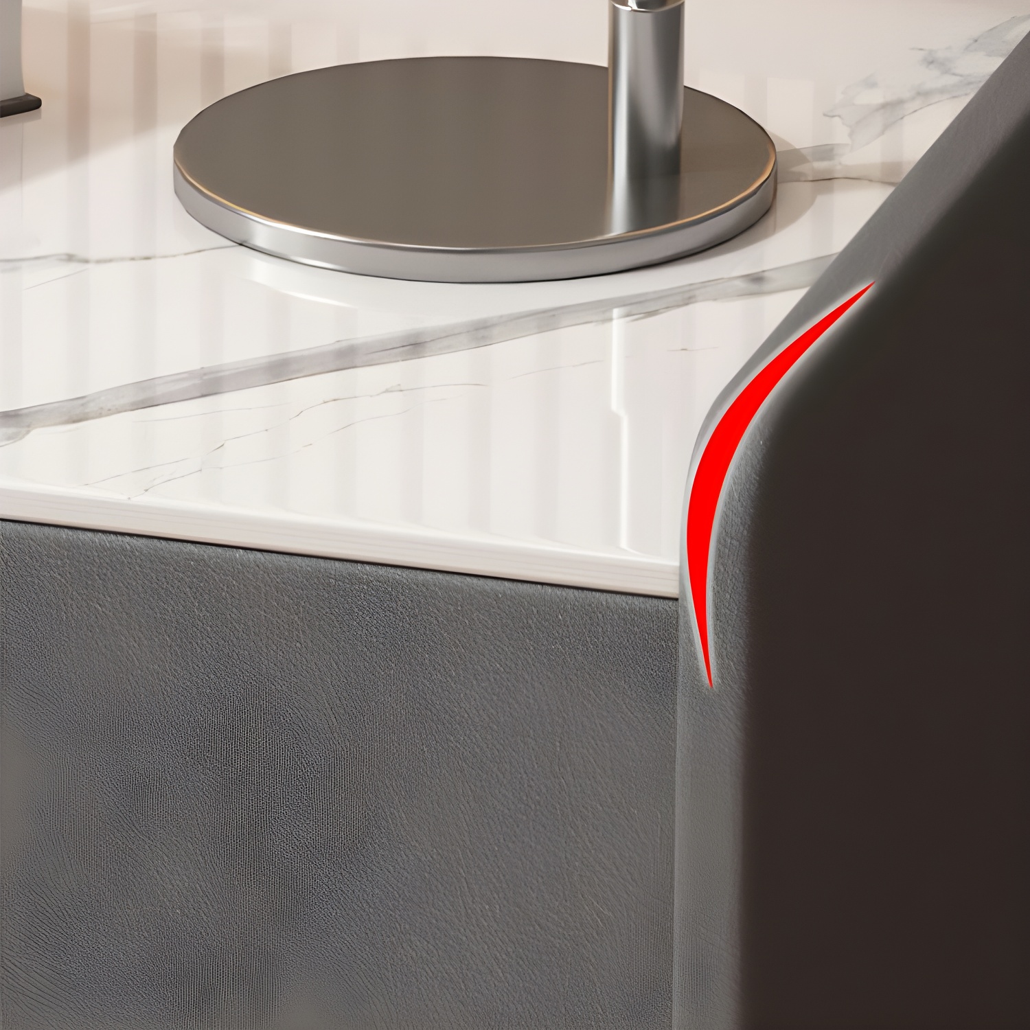 Slate Countertop Nightstand | Ormau - image 16