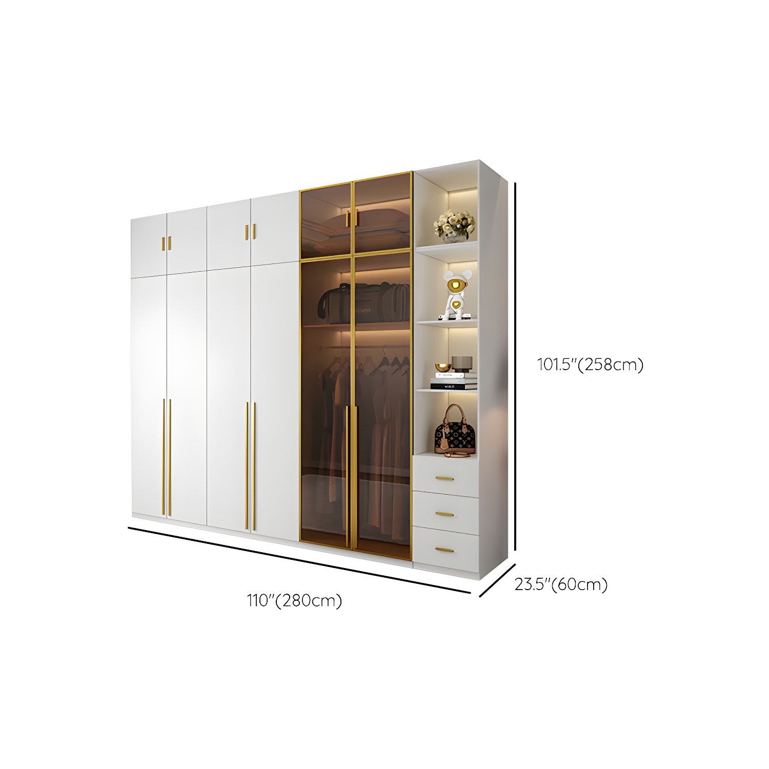 Modern Wardrobe Armoire | Ormau - image 30