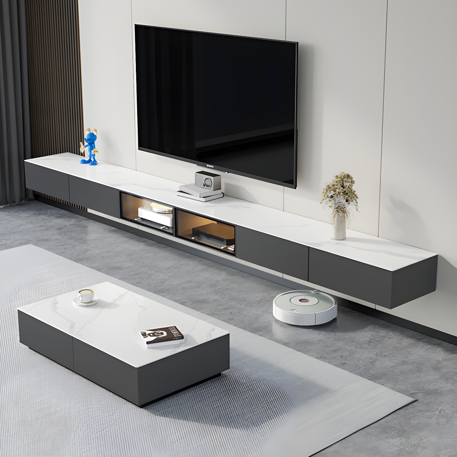 Wall-Mounted Media Stand | Ormau - image 2