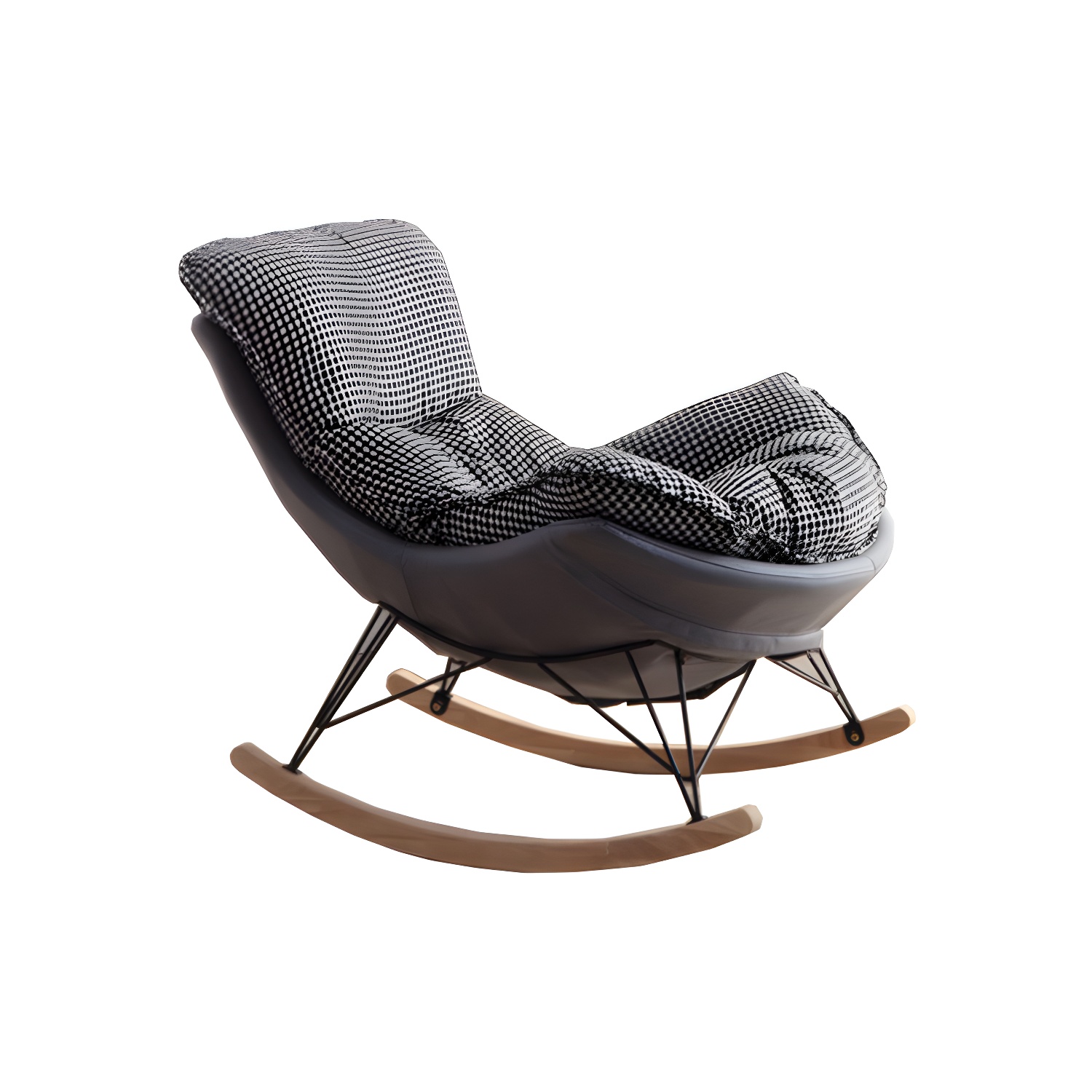 Wingback Rocker with Ottoman | Ormau - image 17