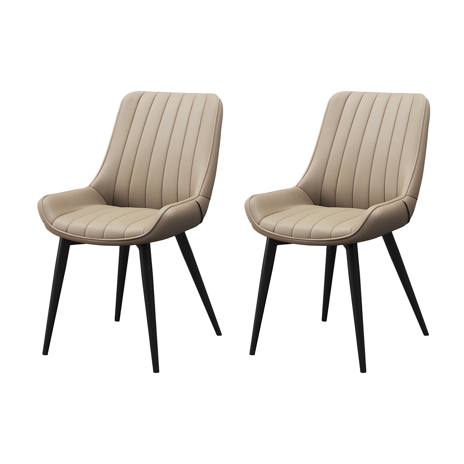 Faux Leather Dining Side Chair | Ormau - image 24