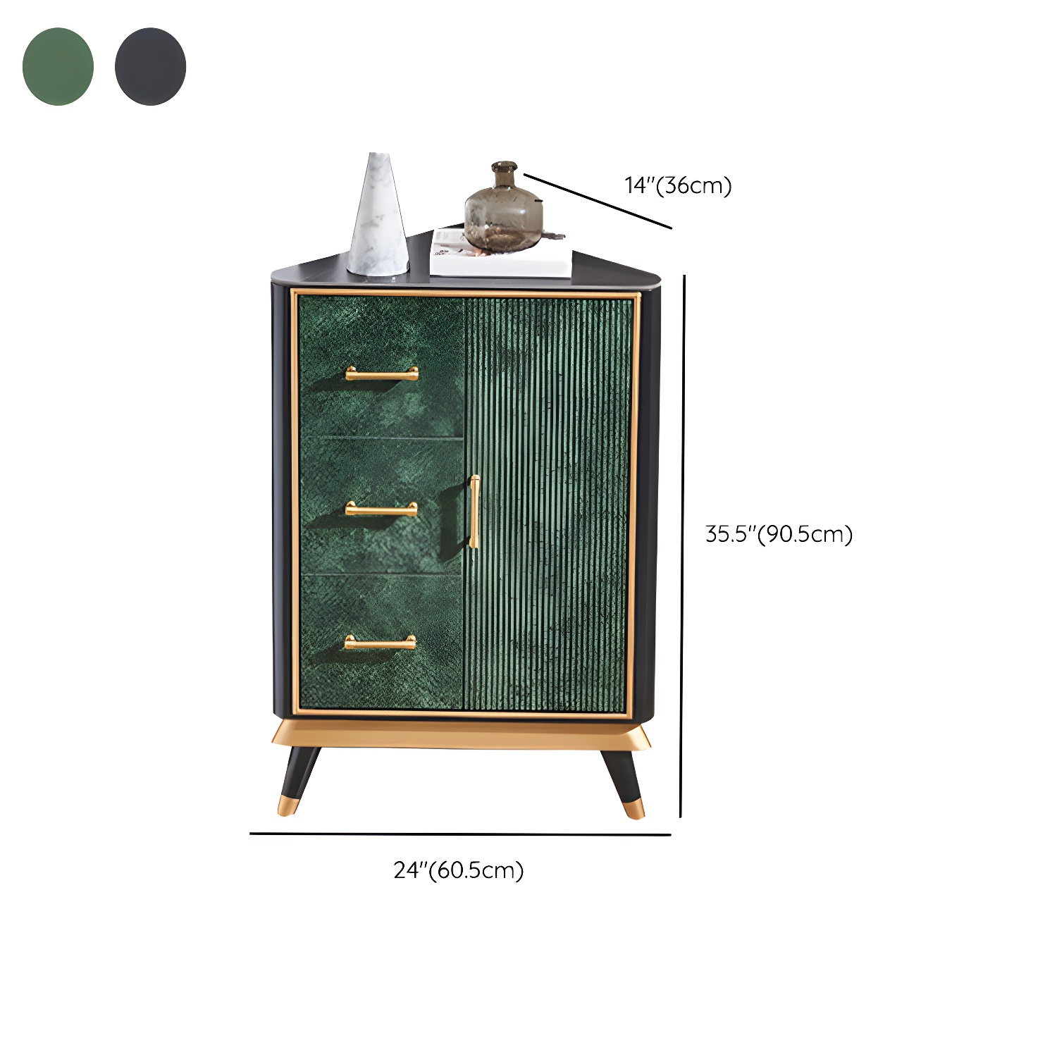 Glam Corner Cabinet | Ormau - image 11