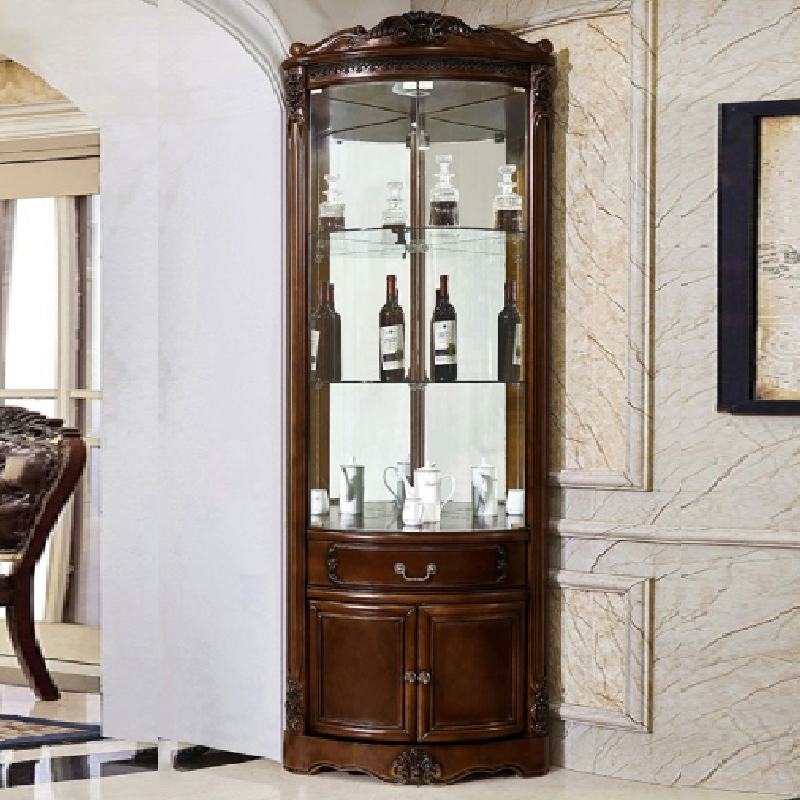 Vintage Accent Cabinet with LED Lighting | Ormau - image 1