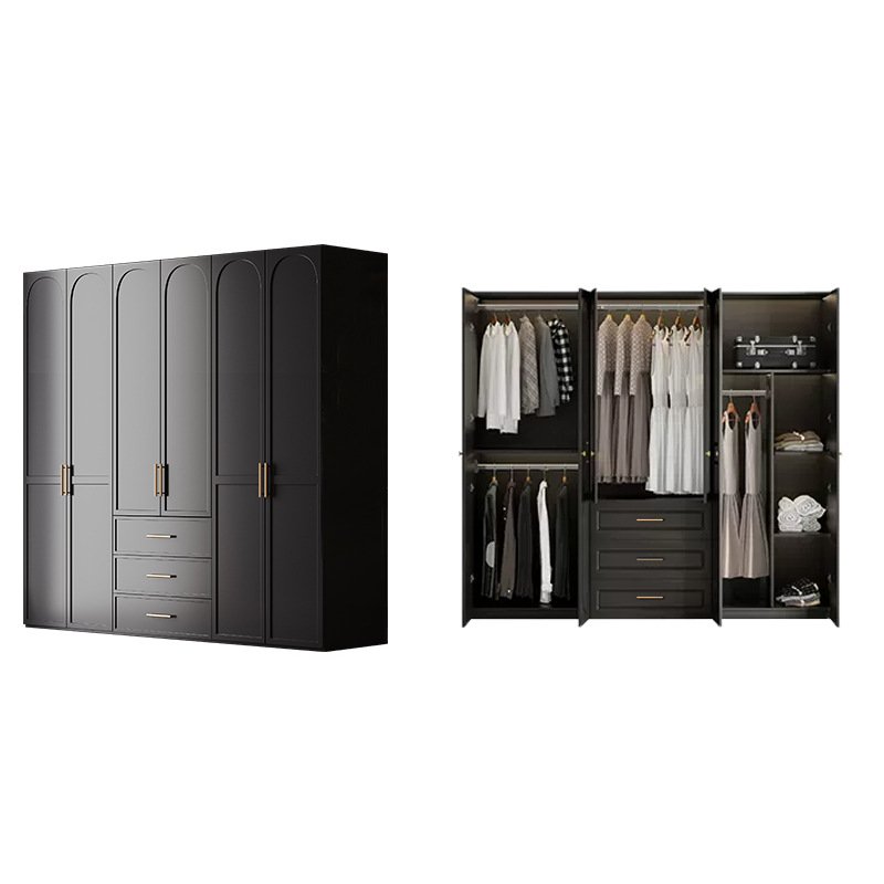 Modern Lumber Wardrobe Armoire | Ormau - image 27