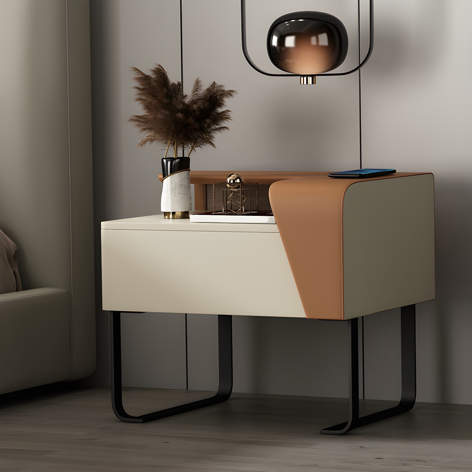 Modern Sled Nightstand | Ormau - image 5