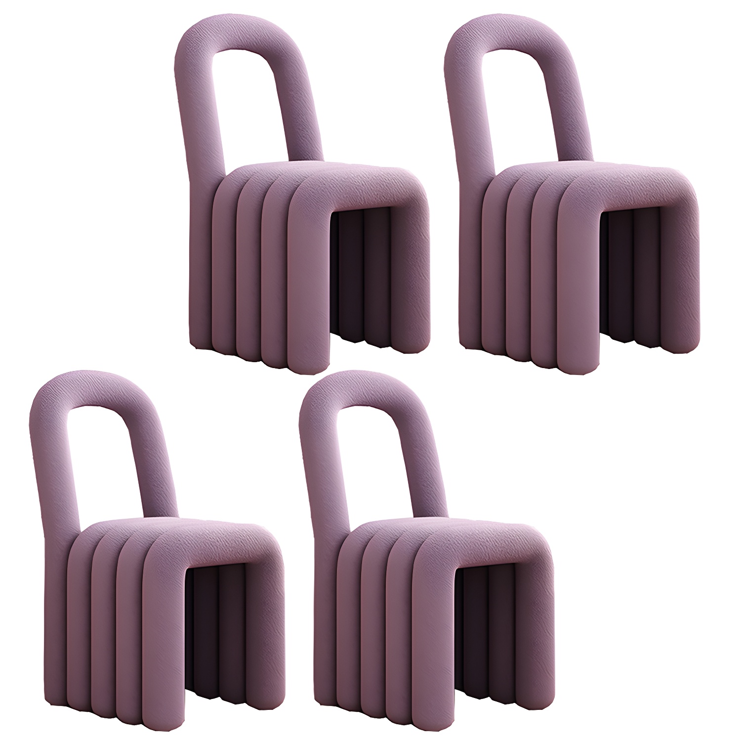Velvet Open-Back Dining Chair | Ormau - image 47