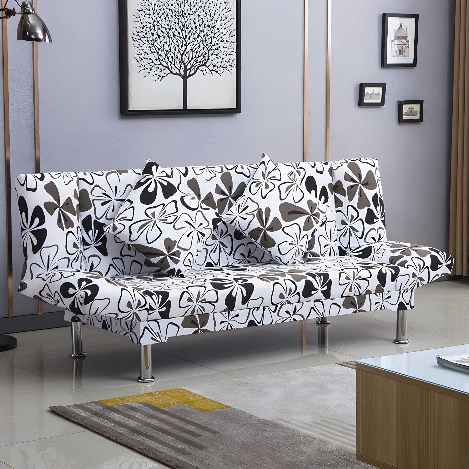 Silver Sofa Bed | Ormau - image 6