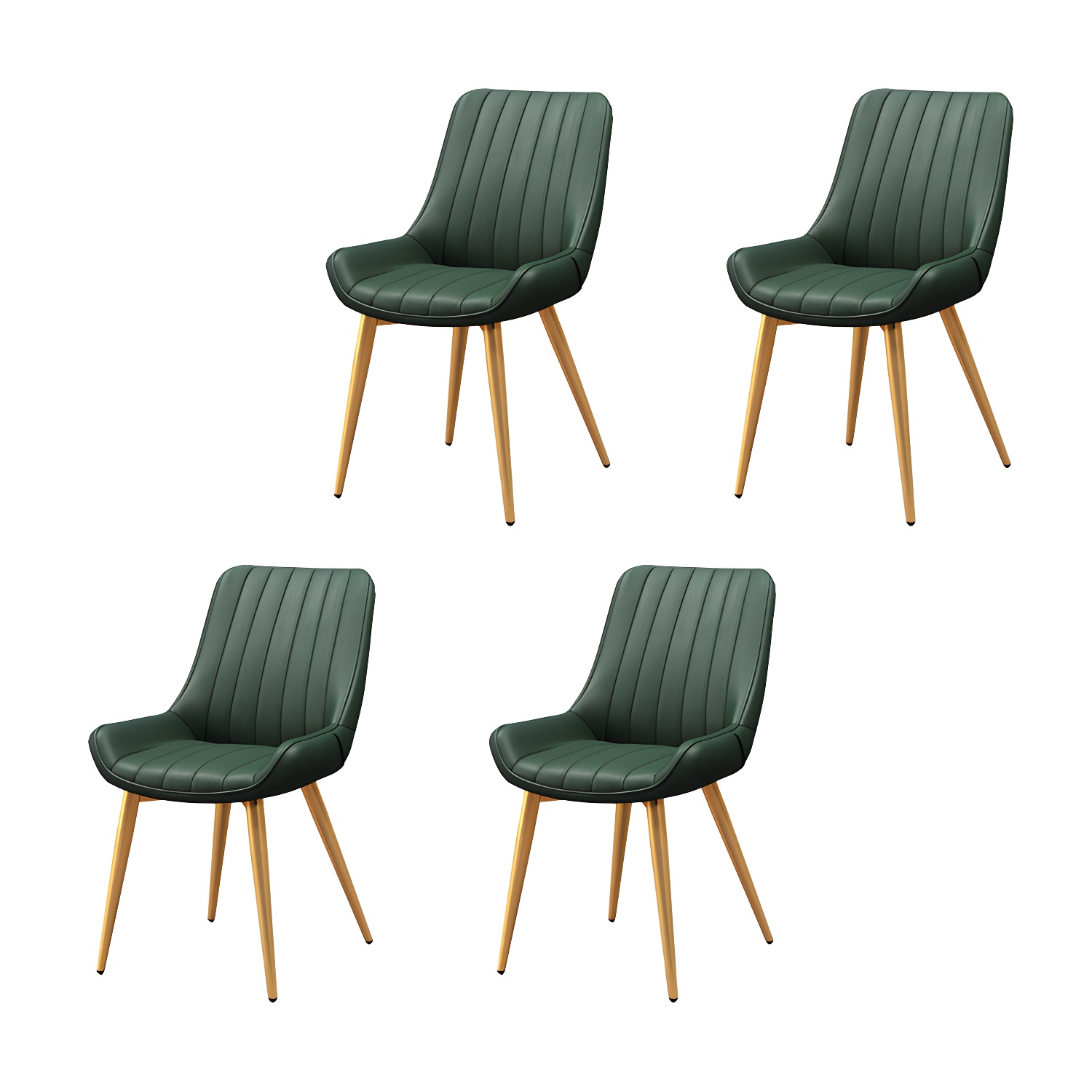 Faux Leather Dining Side Chair | Ormau - image 34