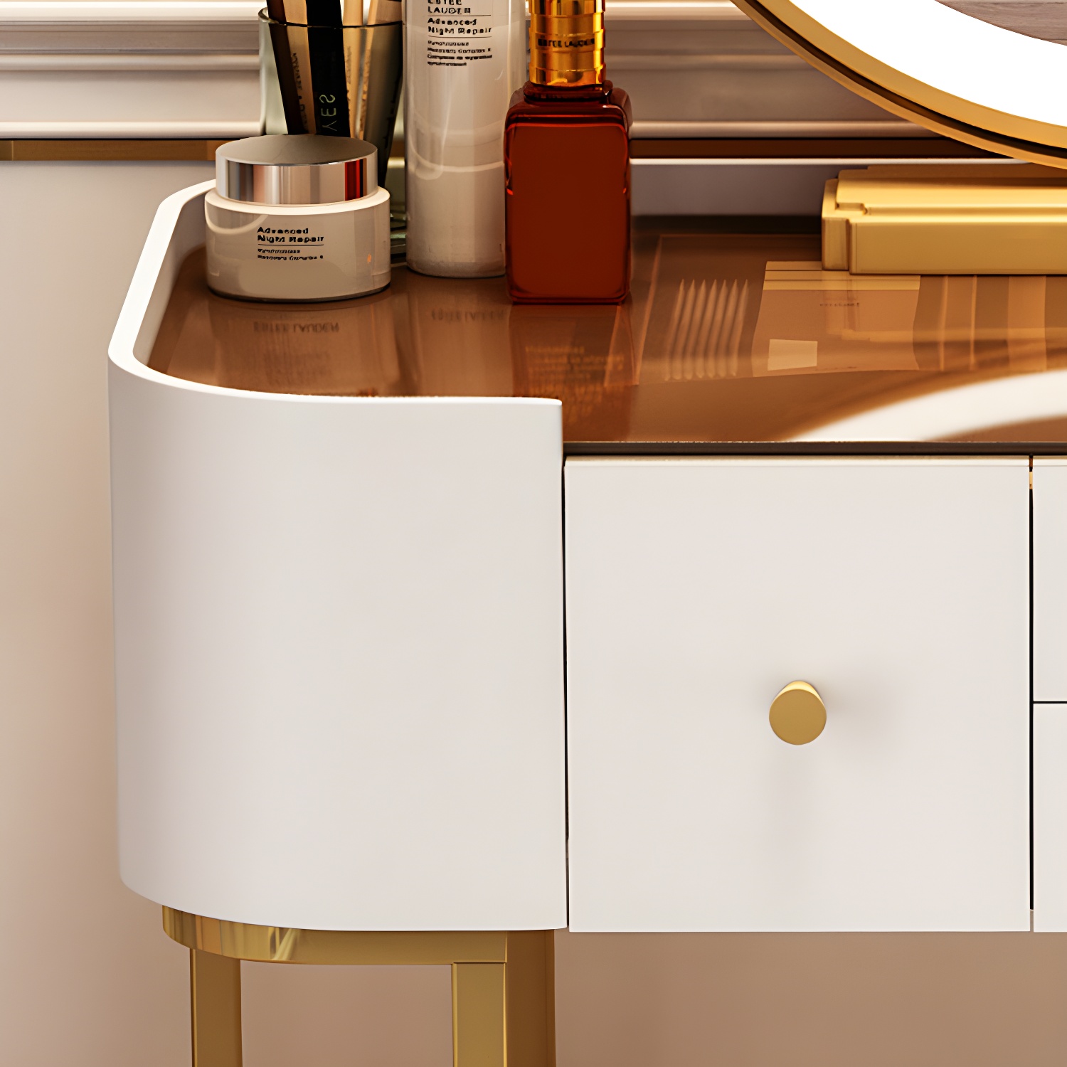 Glam Glass Vanity | Ormau - image 12