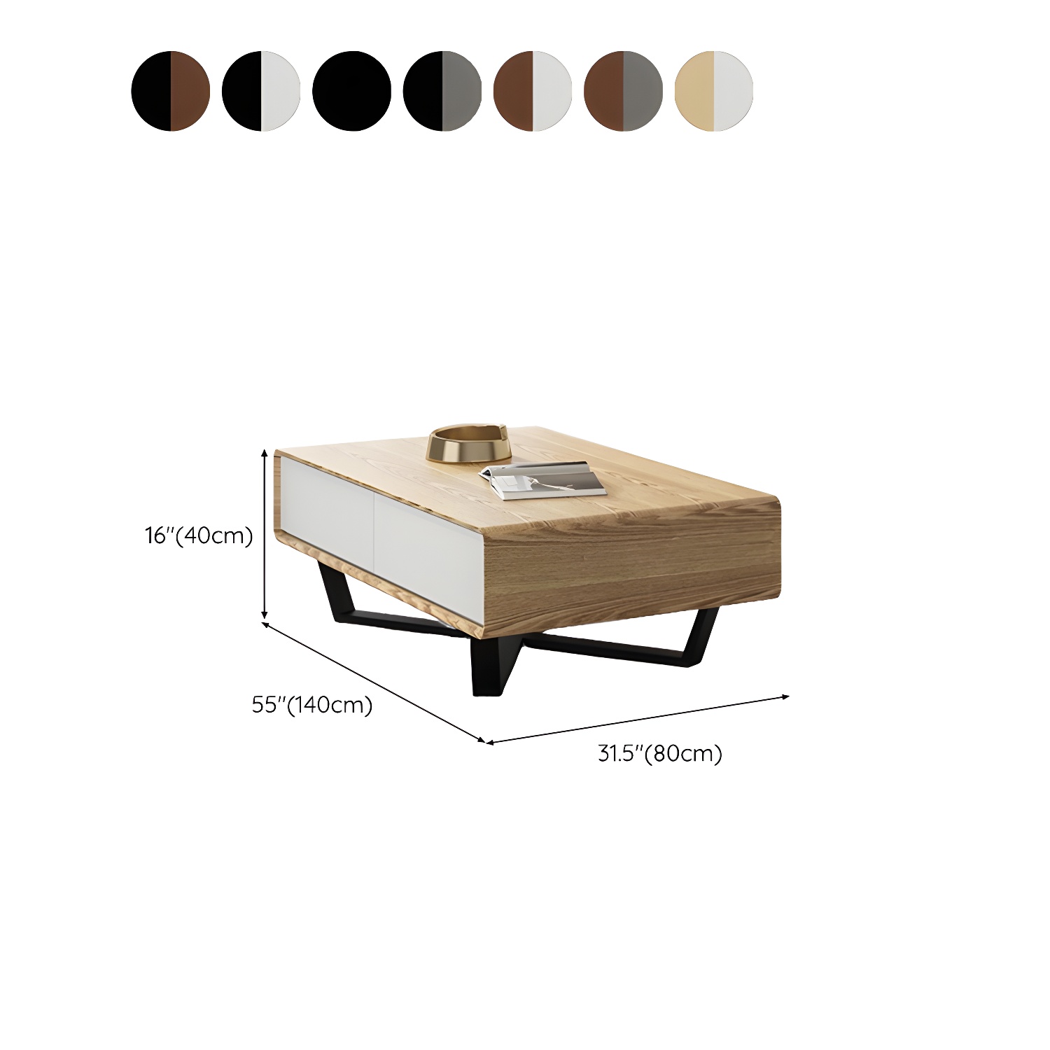 Modern Wood Coffee Table | Ormau - image 23