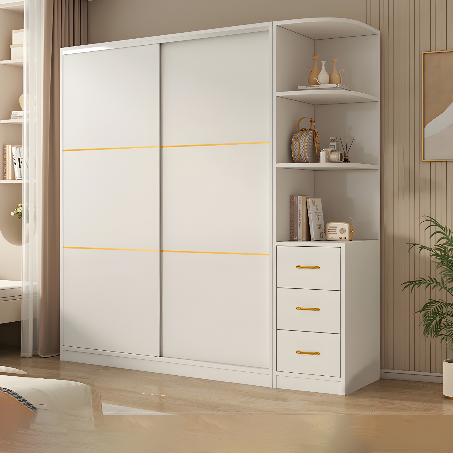 Spacious White Armoire | Ormau - image 45