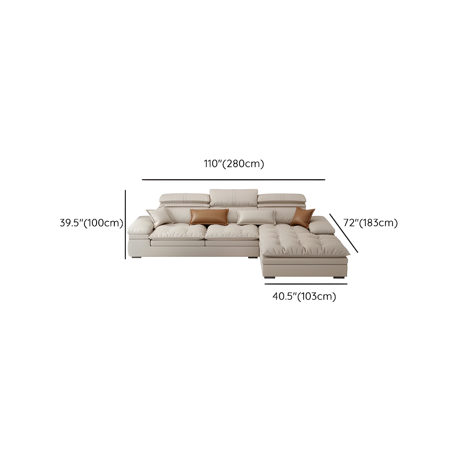 Modern Sectional Sofa | Ormau - image 16