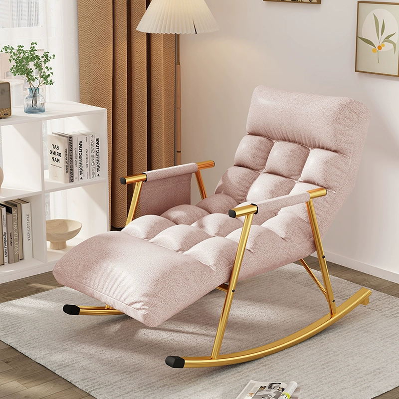 Chic Upholstered Rocking Chair | Ormau - image 30