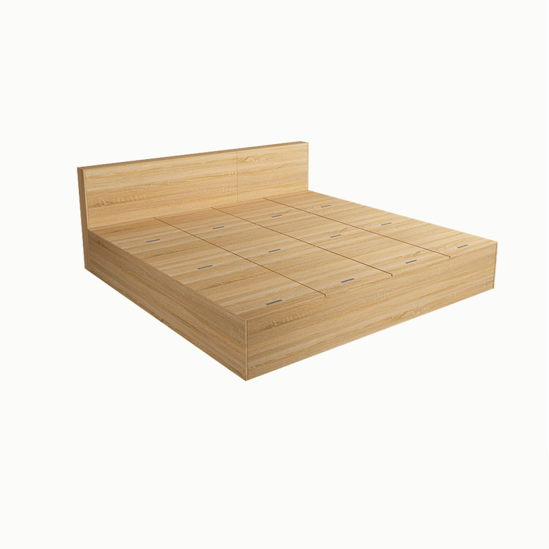Natural Modern Bed with Storage | Ormau - image 14