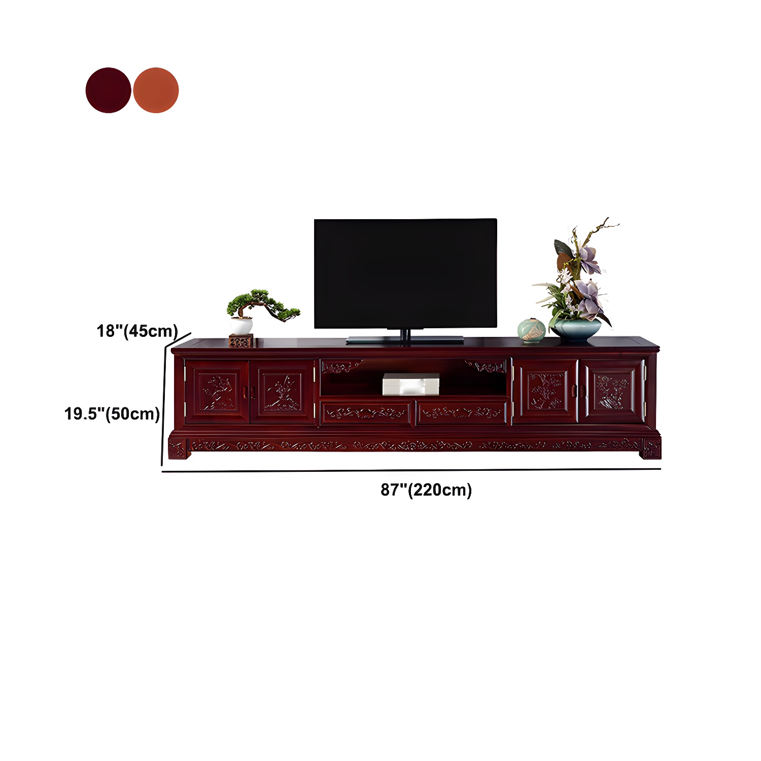 Classical Wood TV Stand | Ormau - image 11