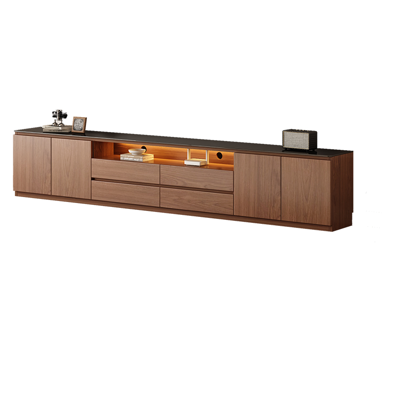 Modern Brown Media Console | Ormau - image 20