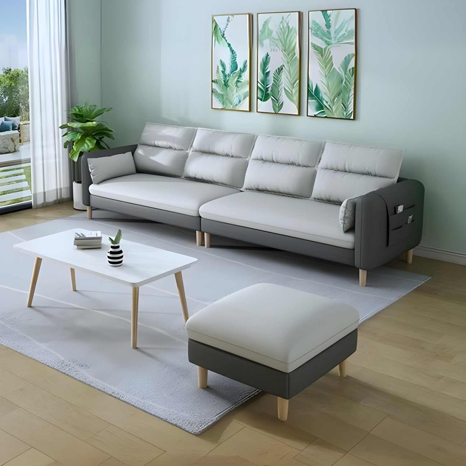 Modern Storage Sectional Sofa | Ormau - image 28