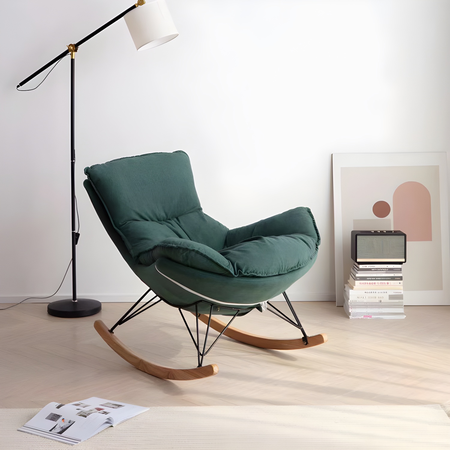 Wingback Rocker with Ottoman | Ormau - image 10
