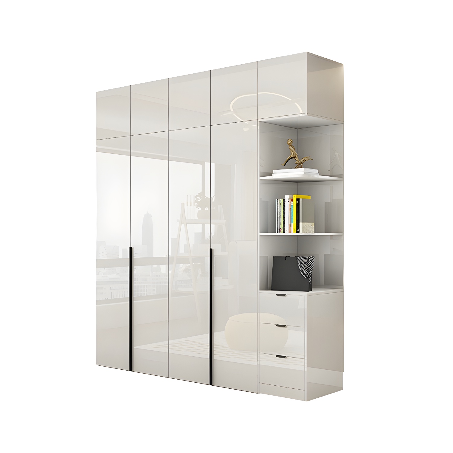 Modern Wardrobe Armoire | Ormau - image 37