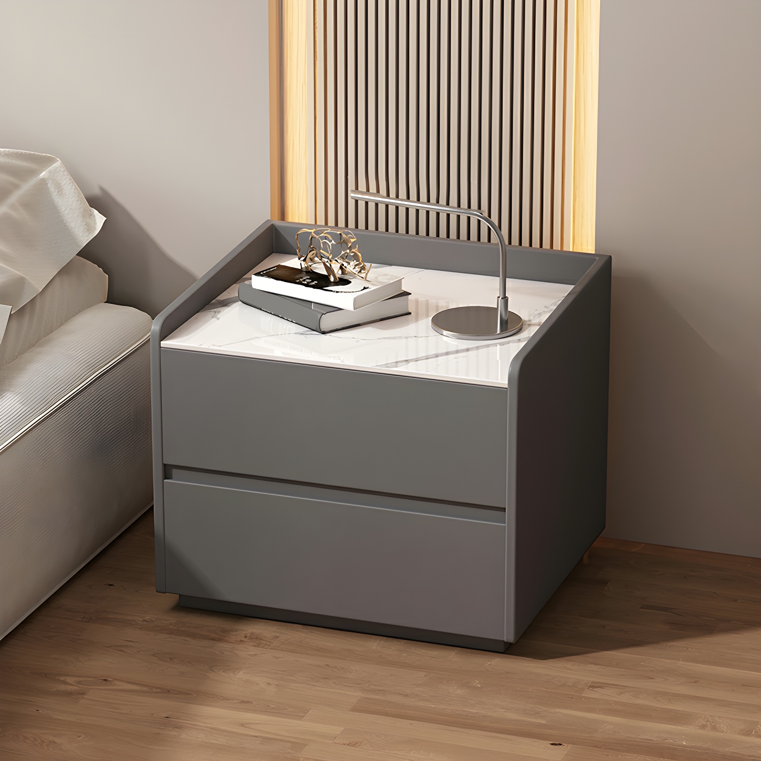 Slate Countertop Nightstand | Ormau - image 11