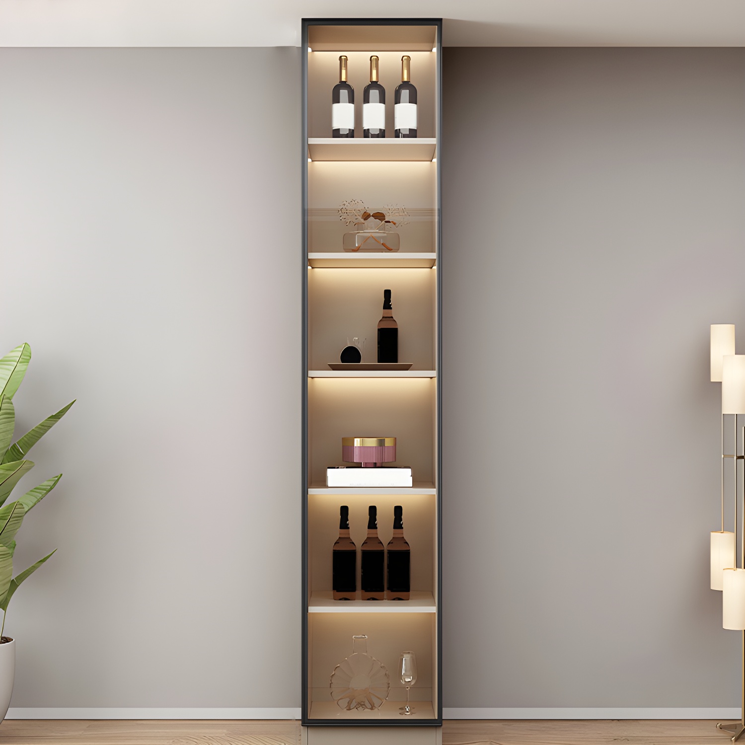 Modern Glass Door Cabinet | Ormau - image 26