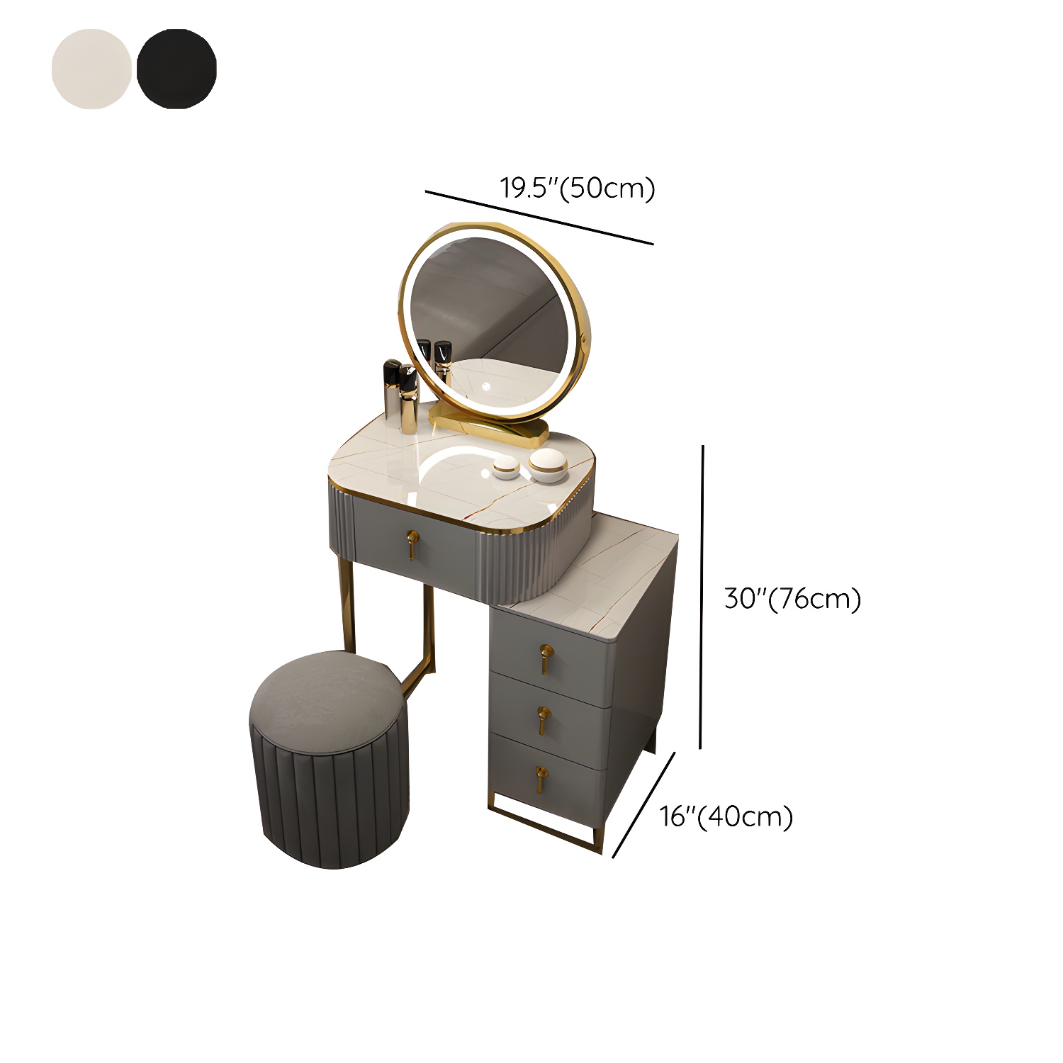 Contemporary Vanity Desk | Ormau - image 25