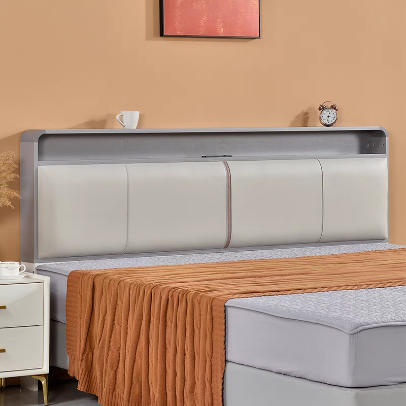 Panel Headboard with Shelves | Ormau - image 3