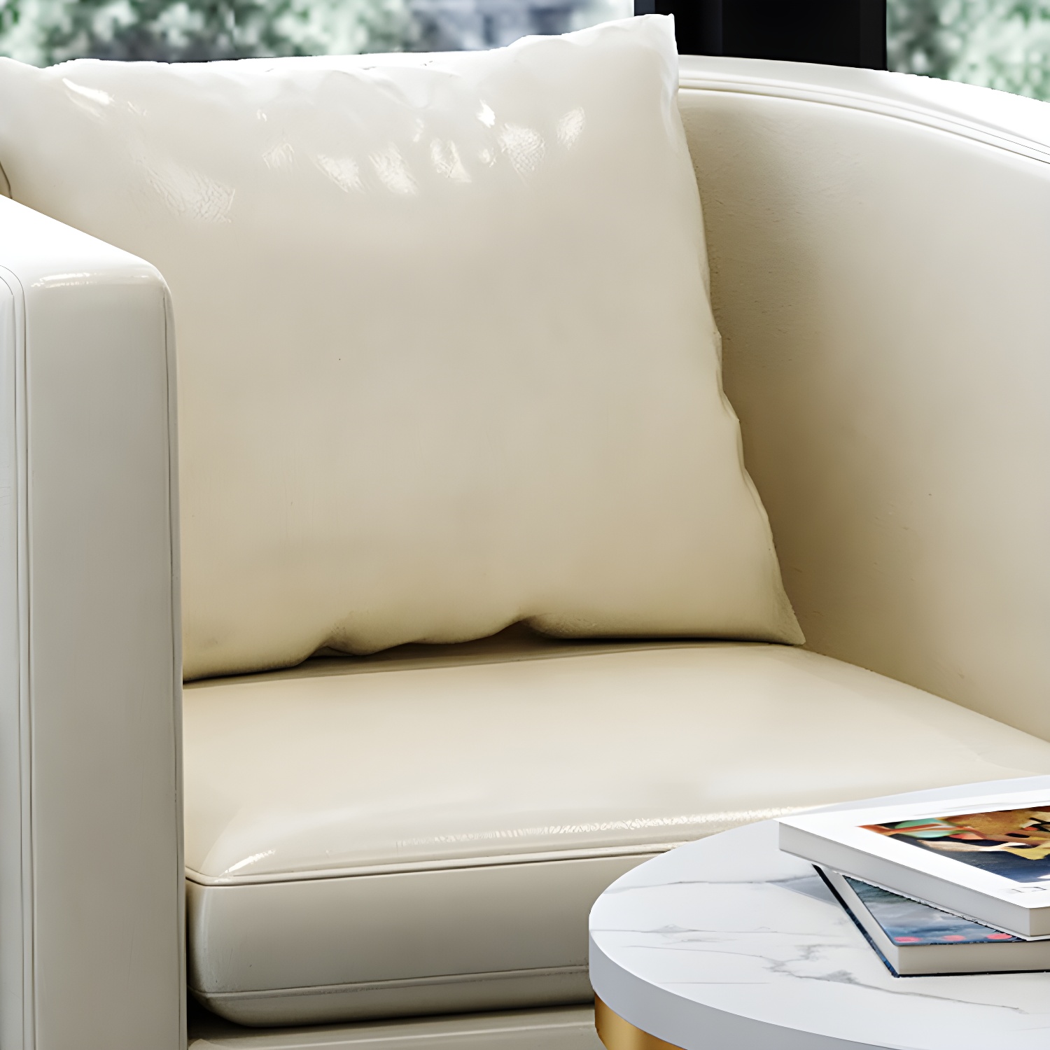 Parsons Leather Armchair | Ormau - image 13