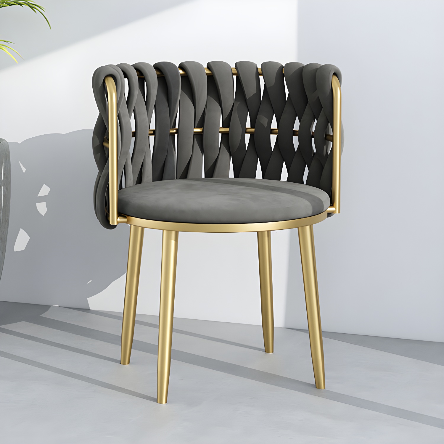Velvet Nordic Dining Chair | Ormau - image 13