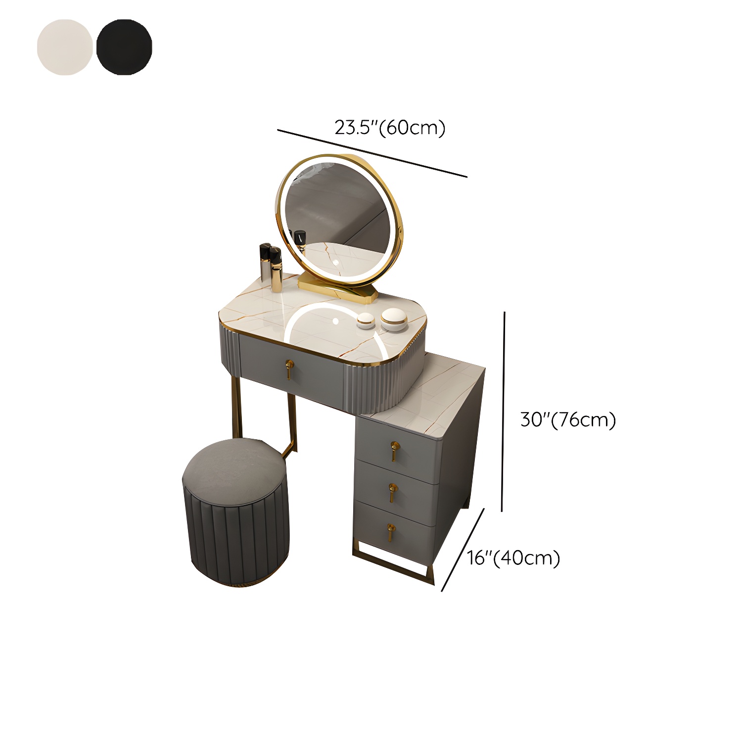 Contemporary Vanity Desk | Ormau - image 26