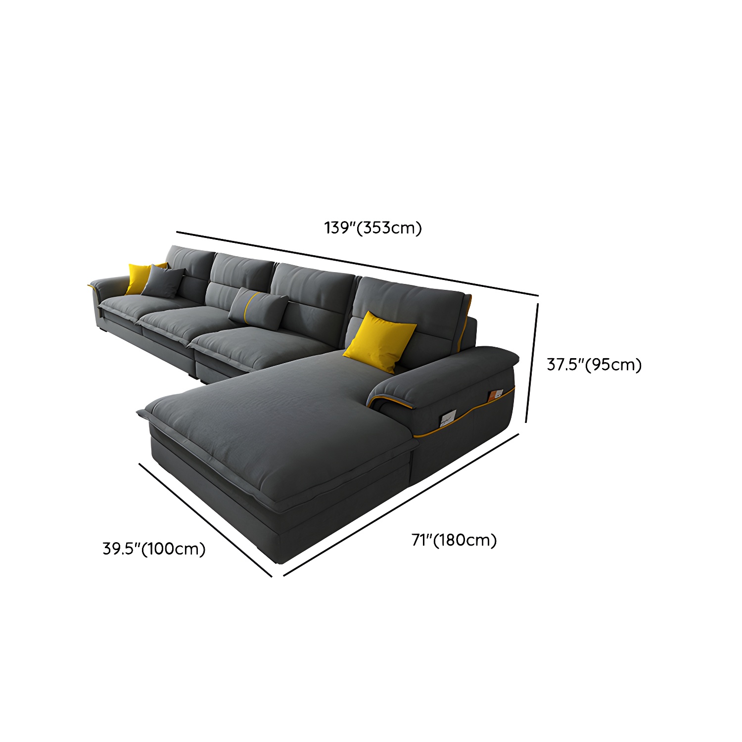 Modern Sectional Sofa | Ormau - image 16