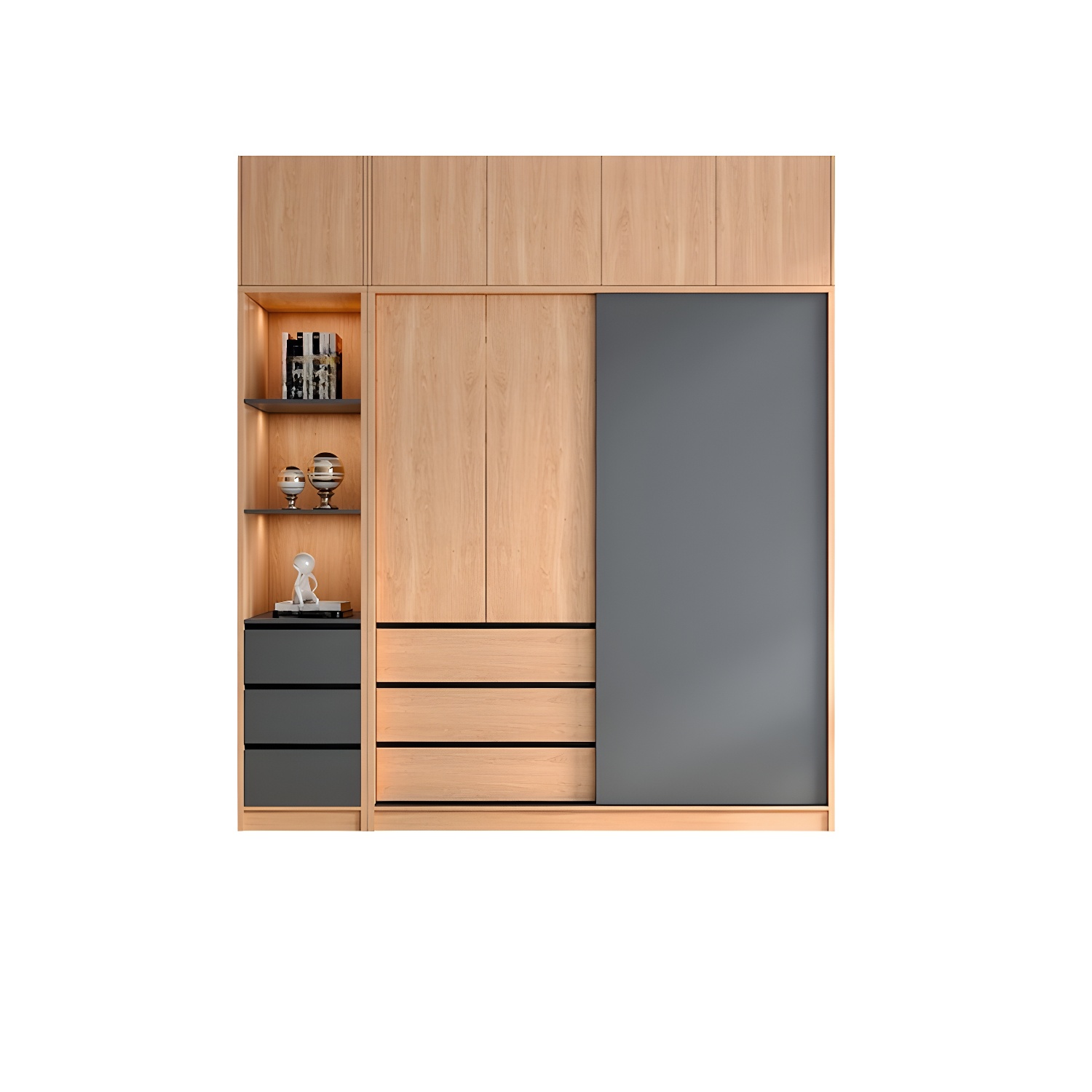 Natural Wood Armoire | Ormau - image 33